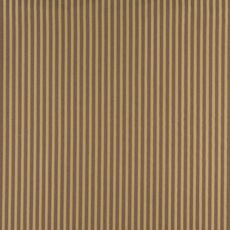 Tissu à fines rayures, Brun