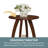 Cabool Round End Table with Shelf-1960971754