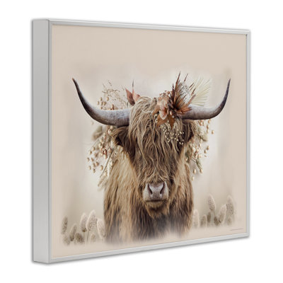 Peachy Pastel Cattle Giclee Art by Reinders