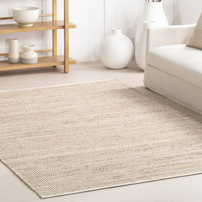 Tapis en jute tissé à la main Home Conservatoire
