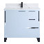 Meuble-lavabo sur pied simple 36 po avec plateau en pierre Gesel-251428773-251428768-204573107
