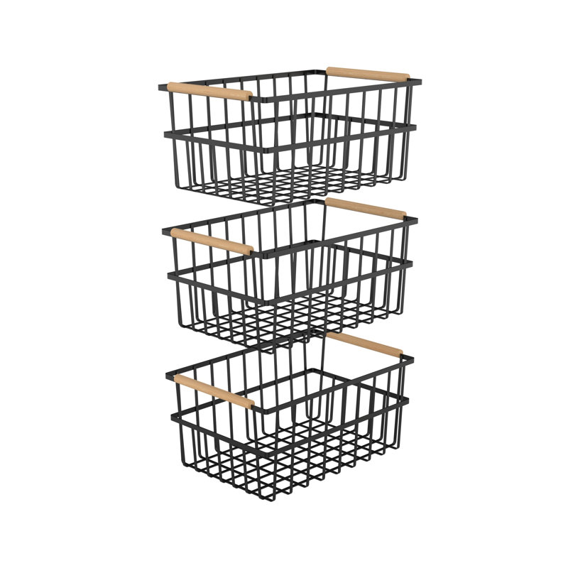 Gracie Oaks Decorative Basket