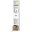 Iskender 157.5cm H x 30cm W Standard Bookcase-714575563