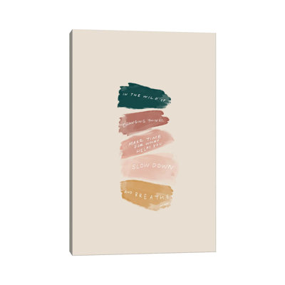 In The Wild Of Changing Things by Morgan Harper Nichols - Wrapped Canvas Print