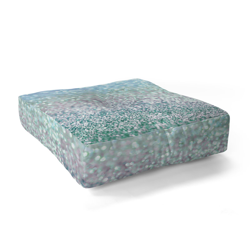 Lisa Argyropoulos Mist Snowfall Floor Pillow