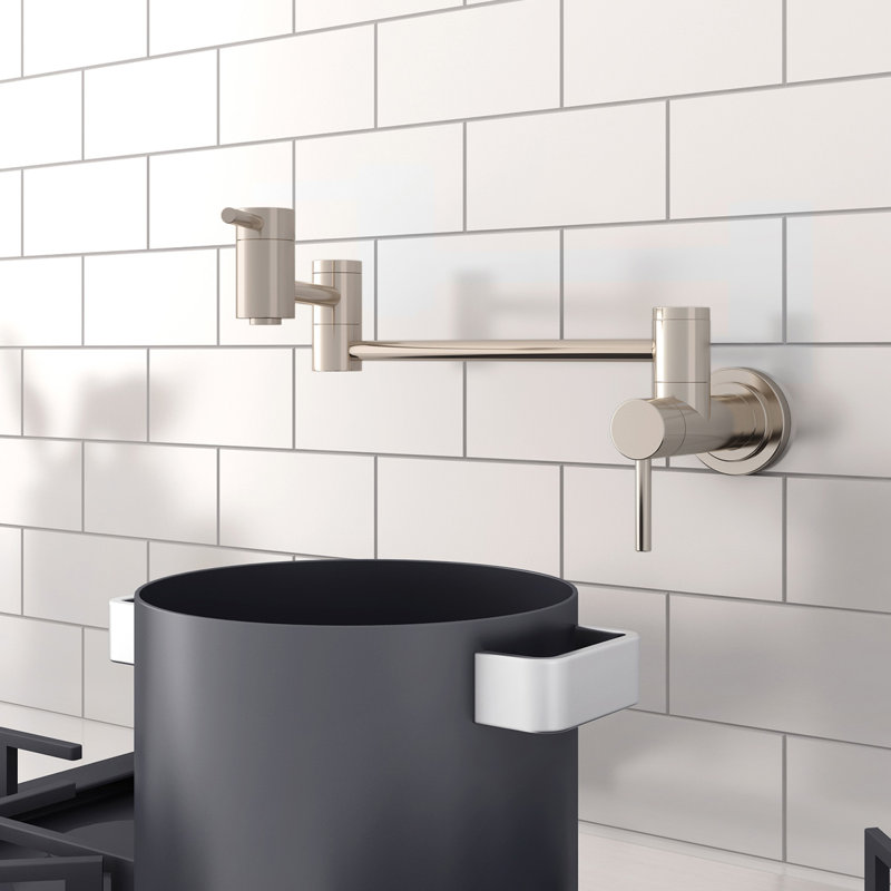 Pioneer Motegi Kitchen Faucet, Brushed Nickel