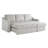 Serta Harvey 89.8" Convertible Sleeper Sectional-109510236