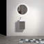 Petit meuble-lavabo mural moderne avec lavabo Modern