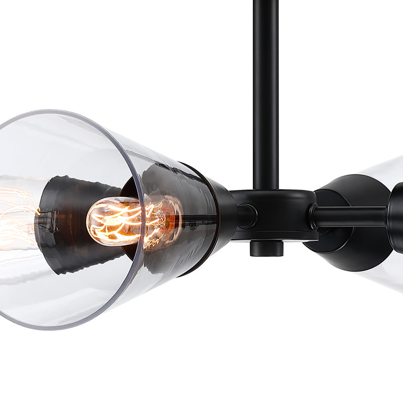 Norro Glass Semi Flush Mount