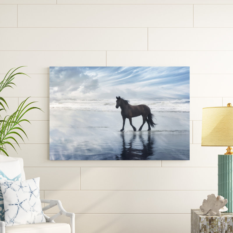 Horse Motion VI, H 32 po x l 48 po x P 1,25 po