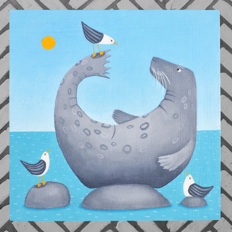 AILSA BLACK Farmhouse Wall Decor on Ceramic