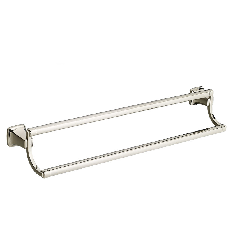 Barre à serviettes double American Standard Townsend, Nickel poli