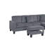 Ensemble modulaire 3 pièces avec repose-pieds-218259622