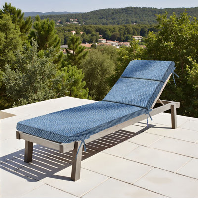  Coussin de chaise longue d'extérieur 3 po pour l'extérieur