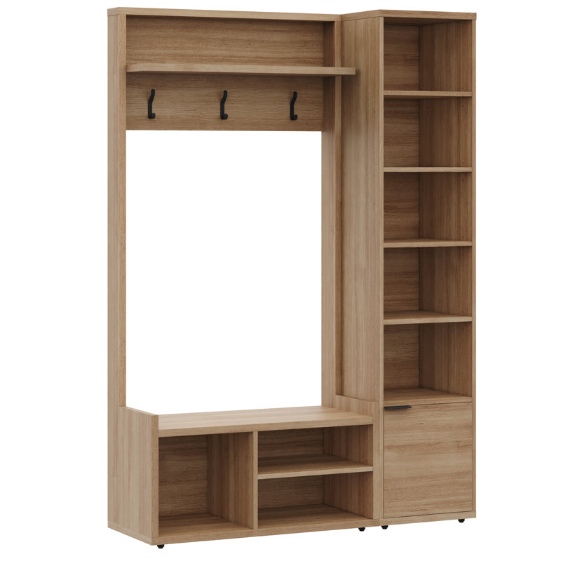 Porto Entry Furniture Set, Brown