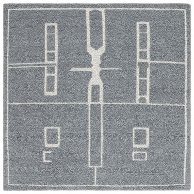 Murcia Hand-Woven Abstract Wool Rug