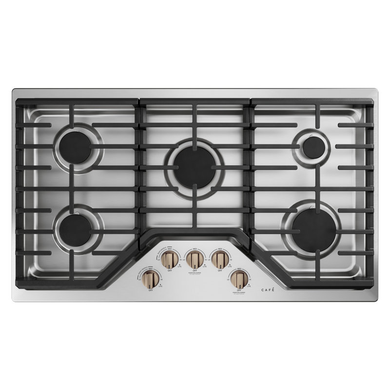 Cooktop Knob, Brushed Bronze