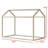 Rosa Solid Wood Kids Canopy Bed Frame-215059772-226570312