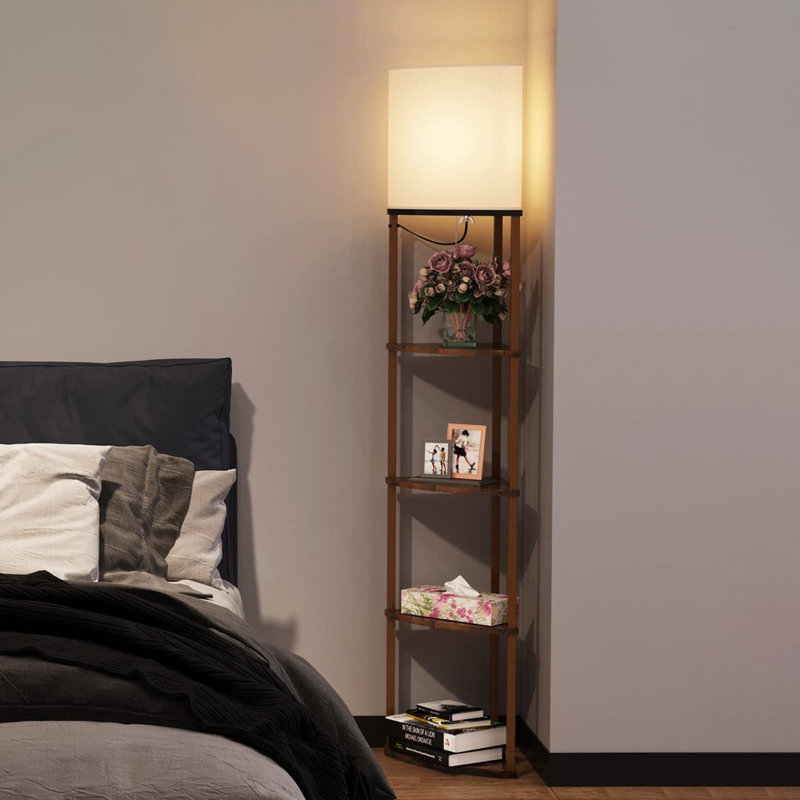 Lampe sur pied à 5 niveaux, Rétro