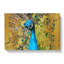 Dazzling Peacock Bird In Abstract - Wrapped Canvas Painting-55312993