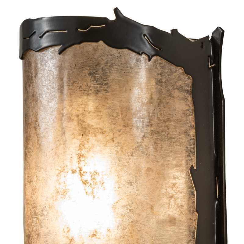Steel Flush Mounted Sconce