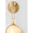 Riviere 1 Light Integrated LED Wall Sconce by Noz Nozawa for Corbett Lighting