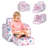 Sigourney Kids 7'' Recliner and Ottoman
