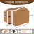 8X10 FT Heavy-Duty Metal Storage Shed with Windows, Lockable Door & Ventilation - Weatherproof Outdoor Garden Shed for Backyard, Lawn, and Tool Organization-117395801
