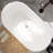 58.7'' x 29.5'' Soaking Acrylic Bathtub