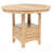 Oval 60" Counter Height Extension Dining Table