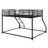 Allaben Metal Bunk Bed With Ladder And Guardrail-1229065790