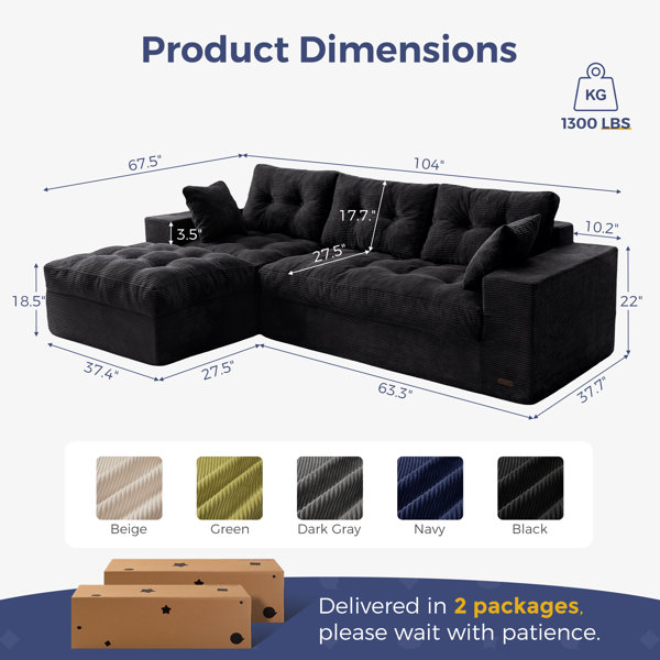 Dimensions du produit