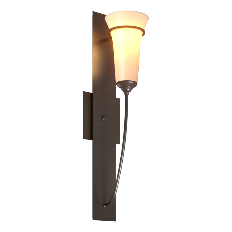 Banded Wall Torch Sconce, Oil Rubbed Bronze