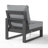 Patio Deep Seating Armless Chair With Frame-412747691-412747690