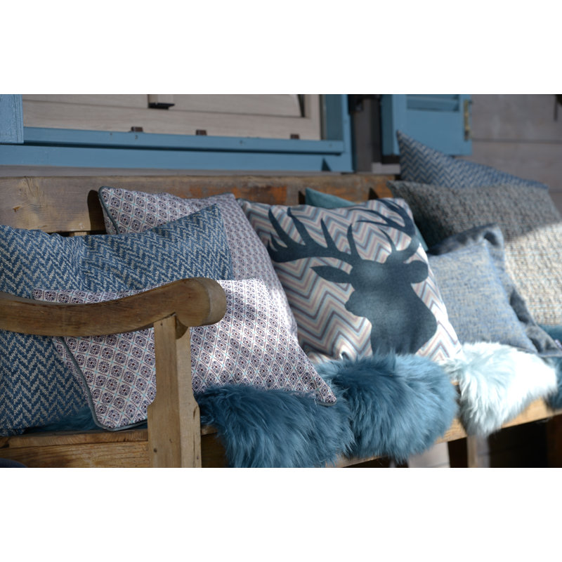 Ayalon Geometric Square Cushion