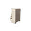 Armoire de rangement en bois avec commode en bois 1pc