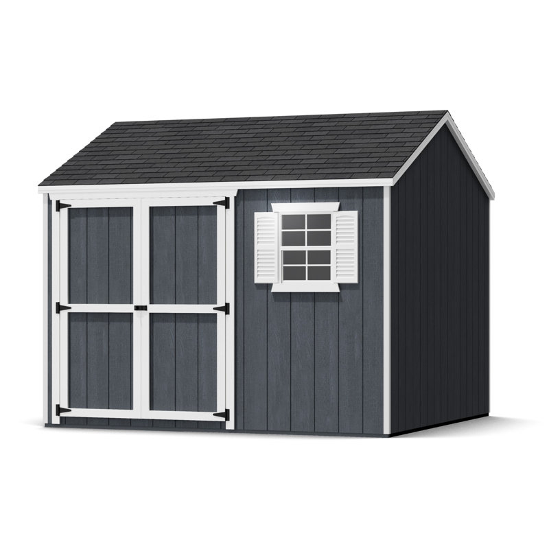 Value Workshop Outdoor Wood Storage Shed, No, 8' x 10'