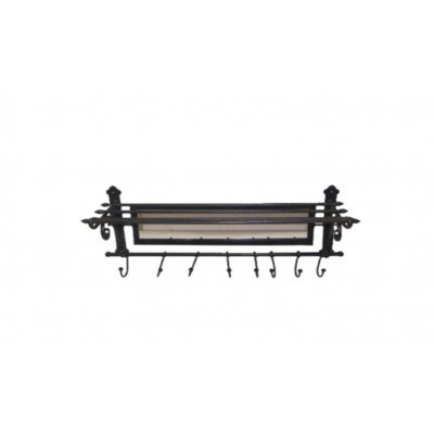 Wandmontierter Topfhalter