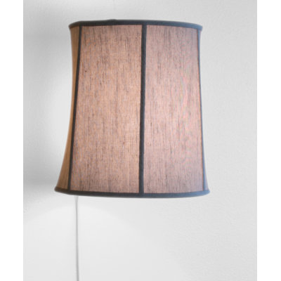 Linen Drum Wall Sconce Shade