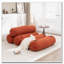 Chaise de plancher ajustable, canapé en velours côtelé avec sangles réglables-1017077453