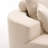 55" Oversized Boneless Swivel Round Pillow Back Sofa, Modern Comfy Lounge Seating-1788265066