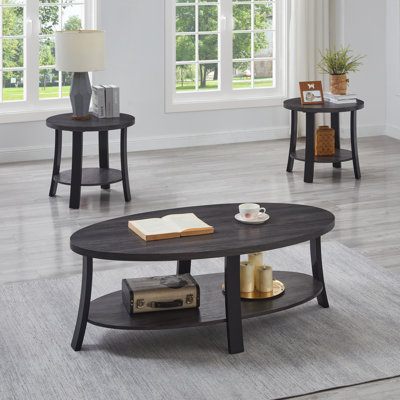 Tadrian Anze 3 Piece Coffee Table Set by Red Barrel Studio