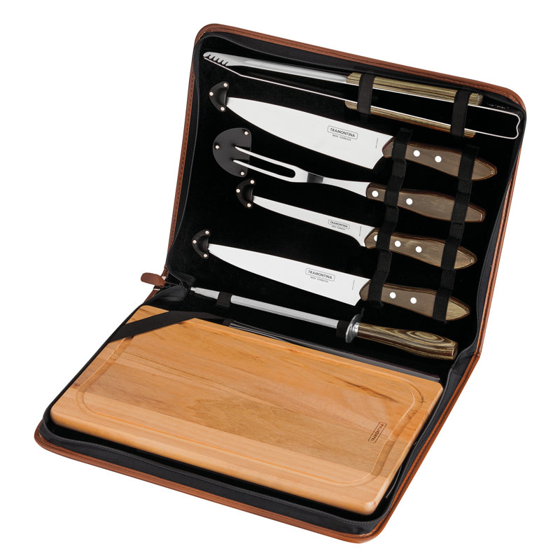 BBQ 8 Piece Grilling Tool Set