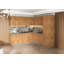 Cuisine complète moderne en panneau de fibres à densité moyenne de 96 po x 96 po x 96 po WALLKITCHENS FK-URBAN -97830754