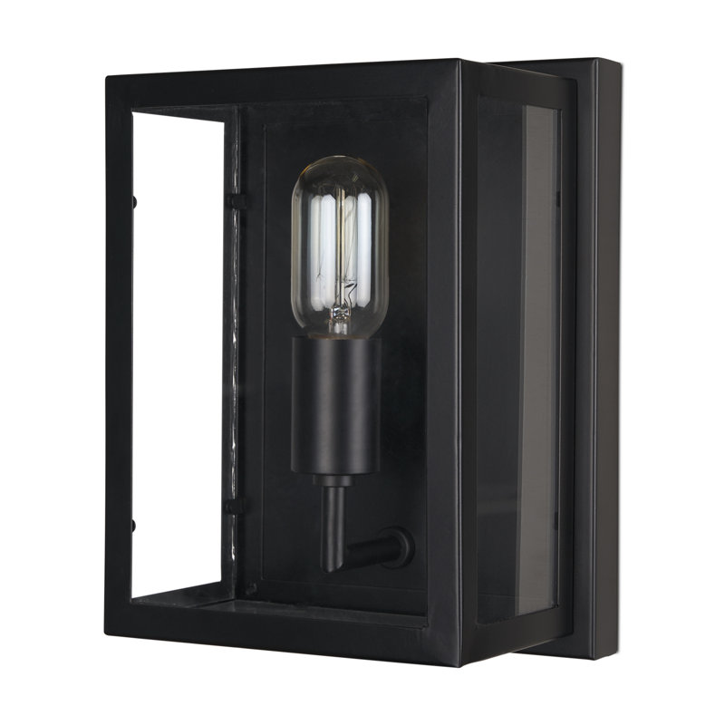 Ackerin Wall Scone, Matte Black