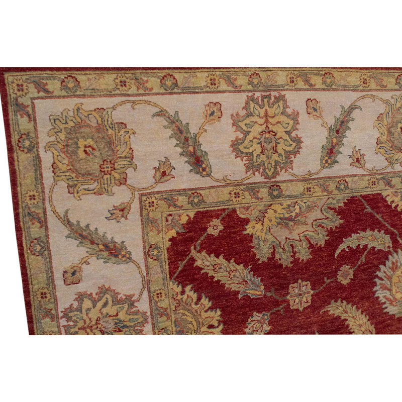 Wool Oriental Indoor Rug, Rectangle 8'10" x 12'1"