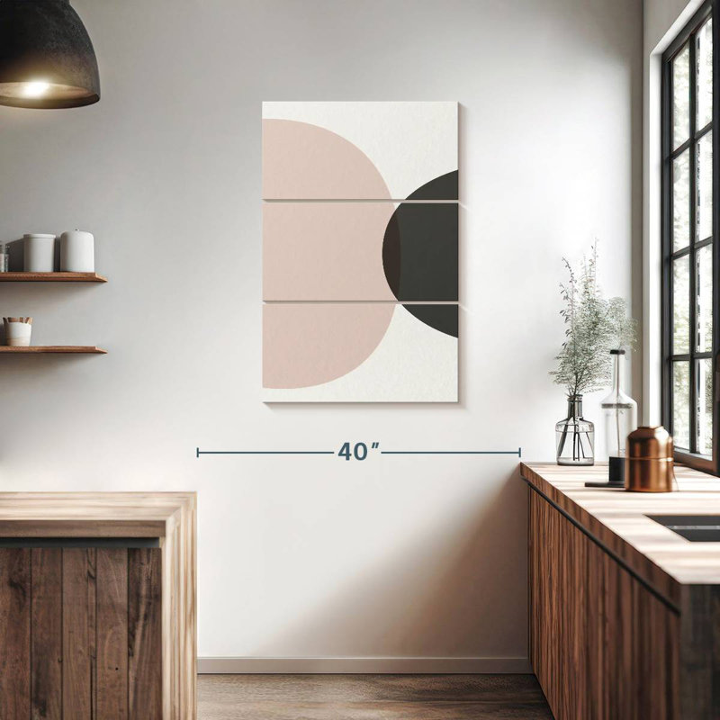 Avery Minimalist Circles V, 38" H x 24" W