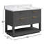 Meuble-lavabo simple 42 po avec plateau en marbre de Carrare Allie-2041006444-2054471312-2138883051
