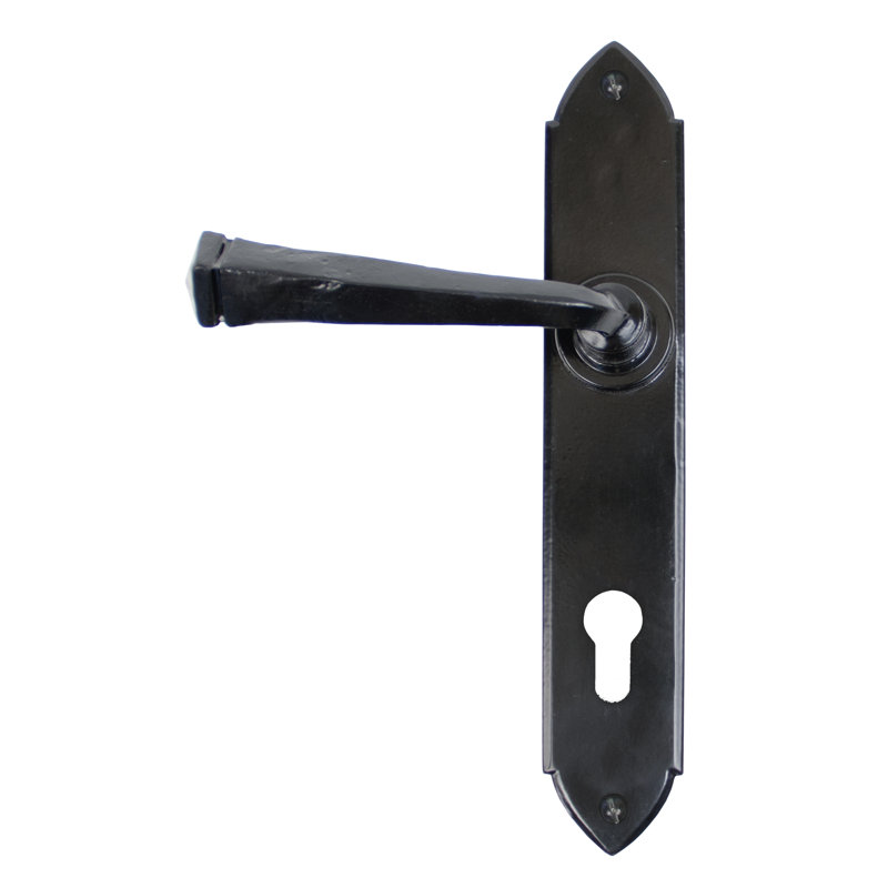 Gothic Door Handle, Black