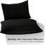 Somara Polyester Solid Colour Duvet Cover with Pillowcases-1797471281